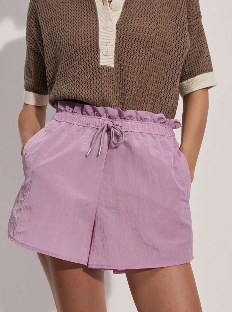 Varley Tulair High-Rise Short 3" - Smokey Grape