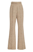 Gabriela Hearst Josh Pant in Wool Cashmere - Oatmeal Multi