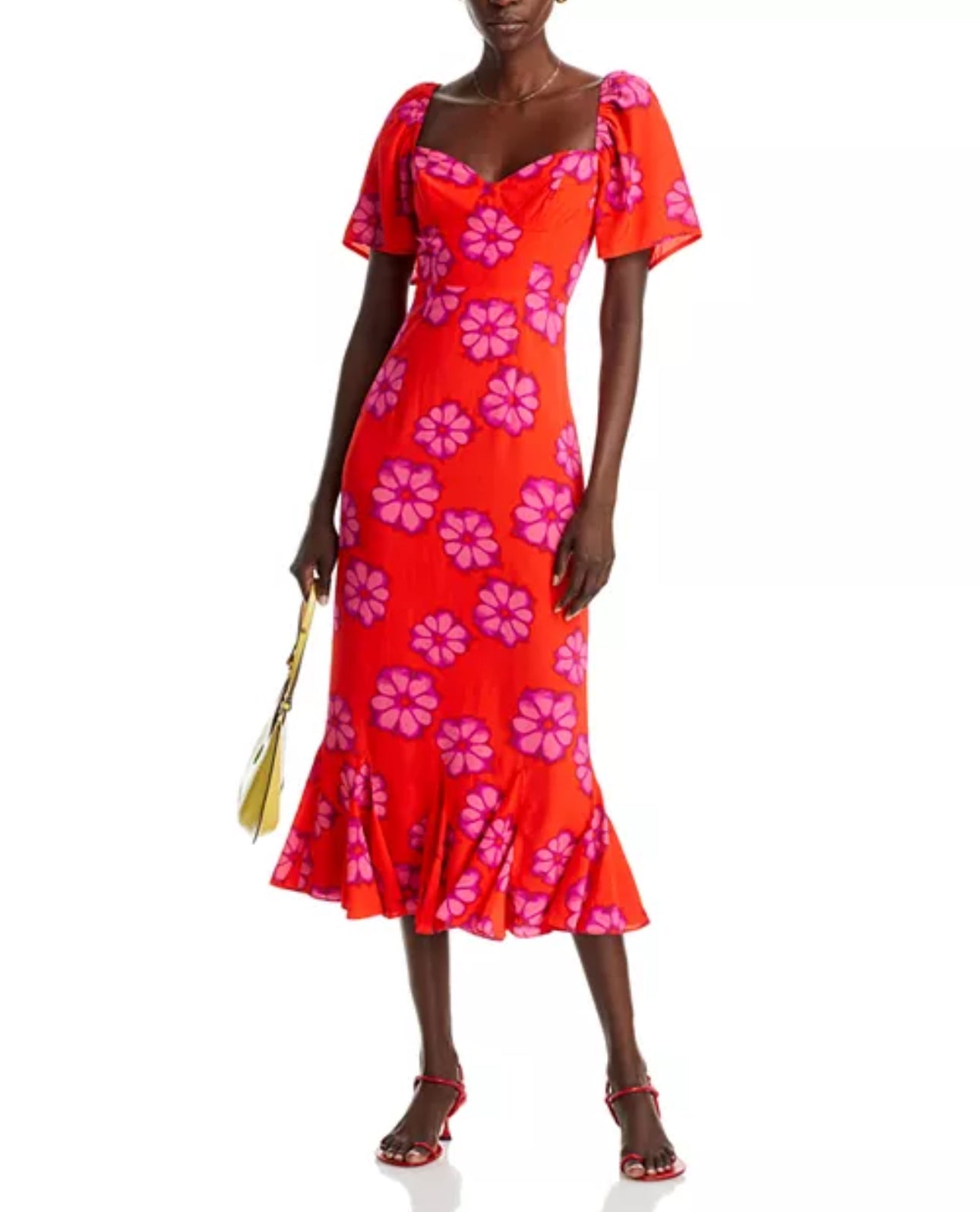 RHODE Ramona Dress - Scarlet Bombay Bloom