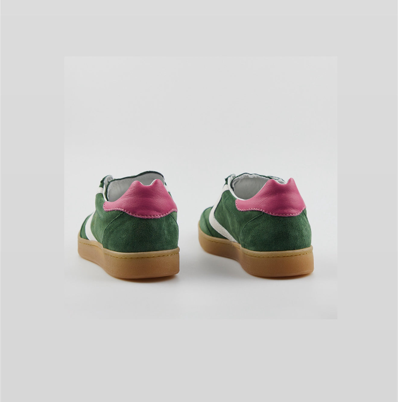 Valsport Super Green Suede Sneakers