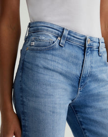 AG Jeans Mari Crop Mid-Rise Slim Straight - Central Coast