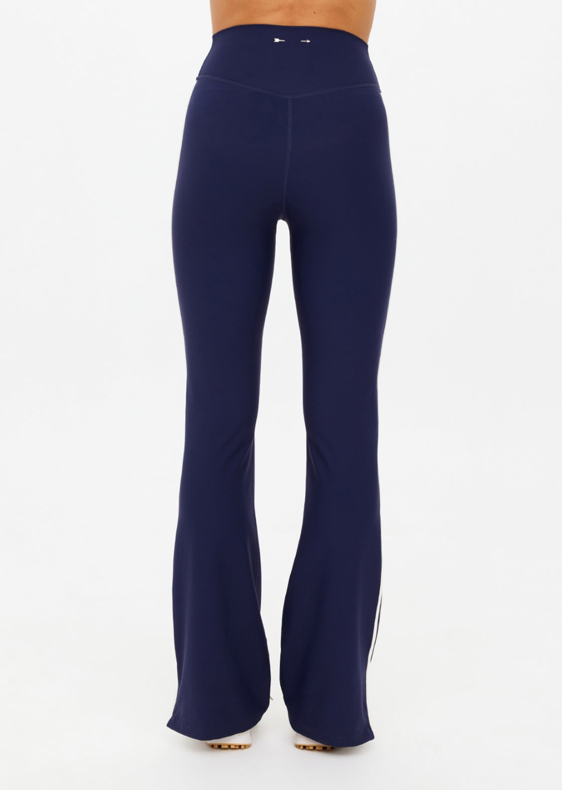 The Upside Peached Florence Flare Pant - Navy