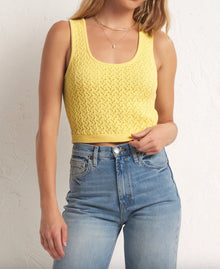 Z Supply Koa Sweater Tank - Pina Colada