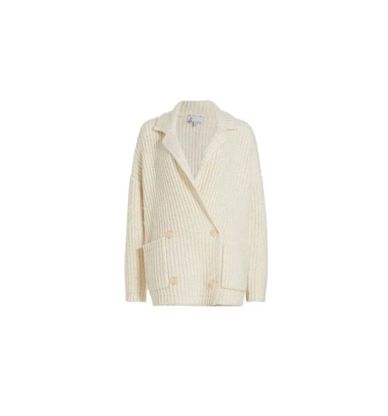 dh New York Piper Cardigan - Winter White Marled