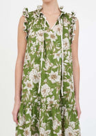 Christy Lynn Camila Dress - Green Magnolia