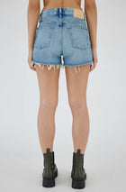 Moussy Vintage Troppard Shorts - Light Blue