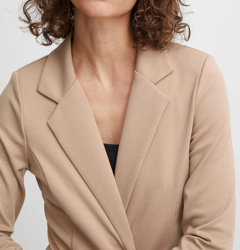 ICHI Kate Blazer - Tan