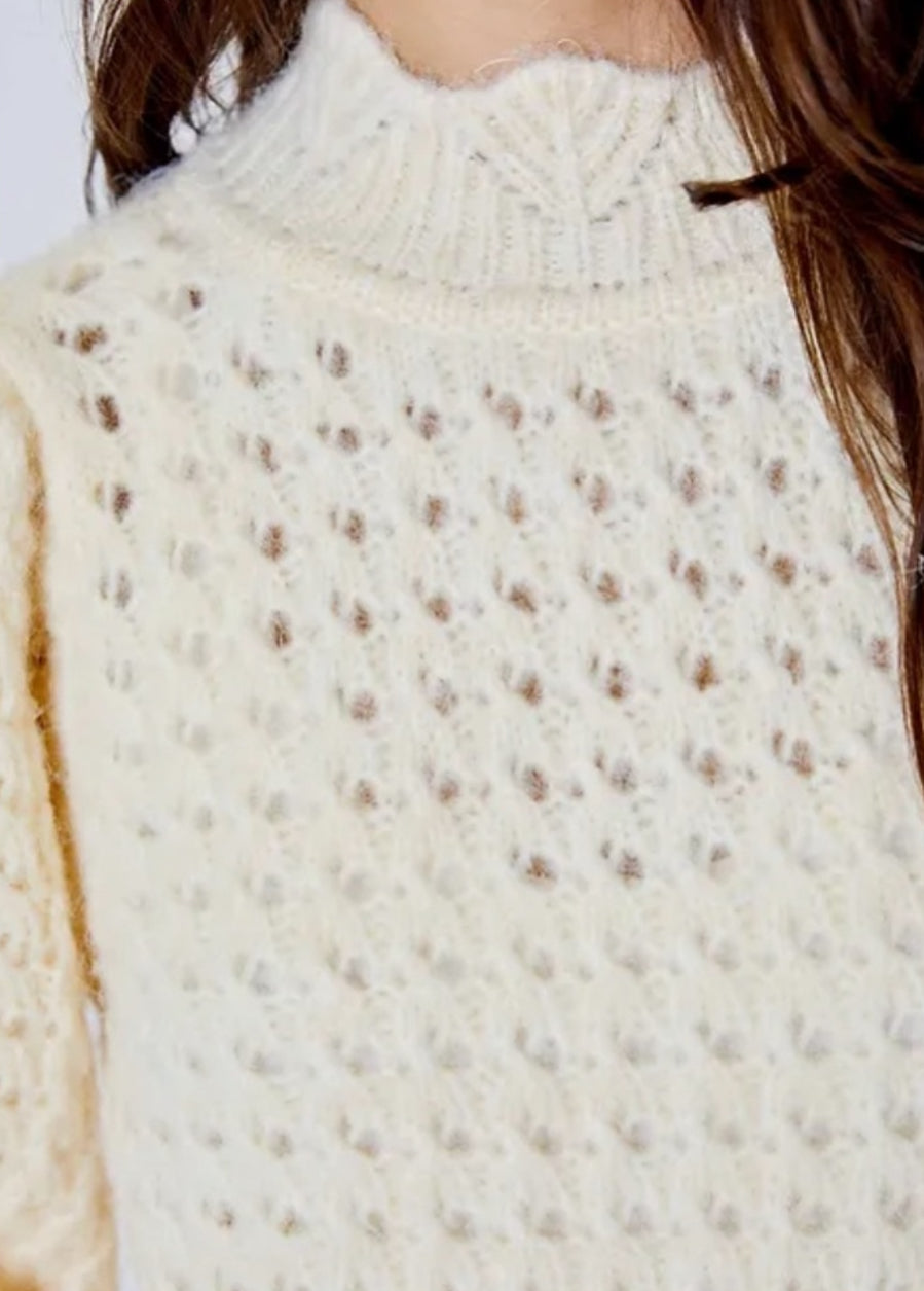 dh New York Talia Sweater - Ivory