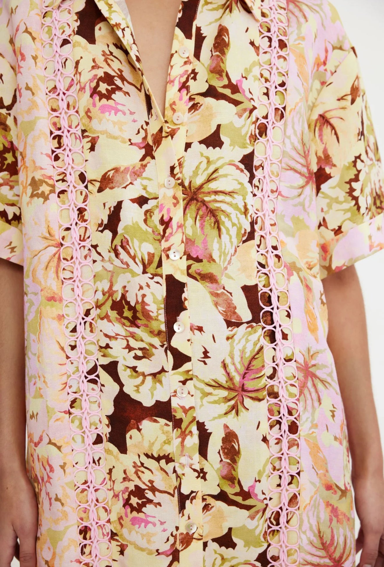 Significant Other Nicole Shirt Dress - Jungle Mix