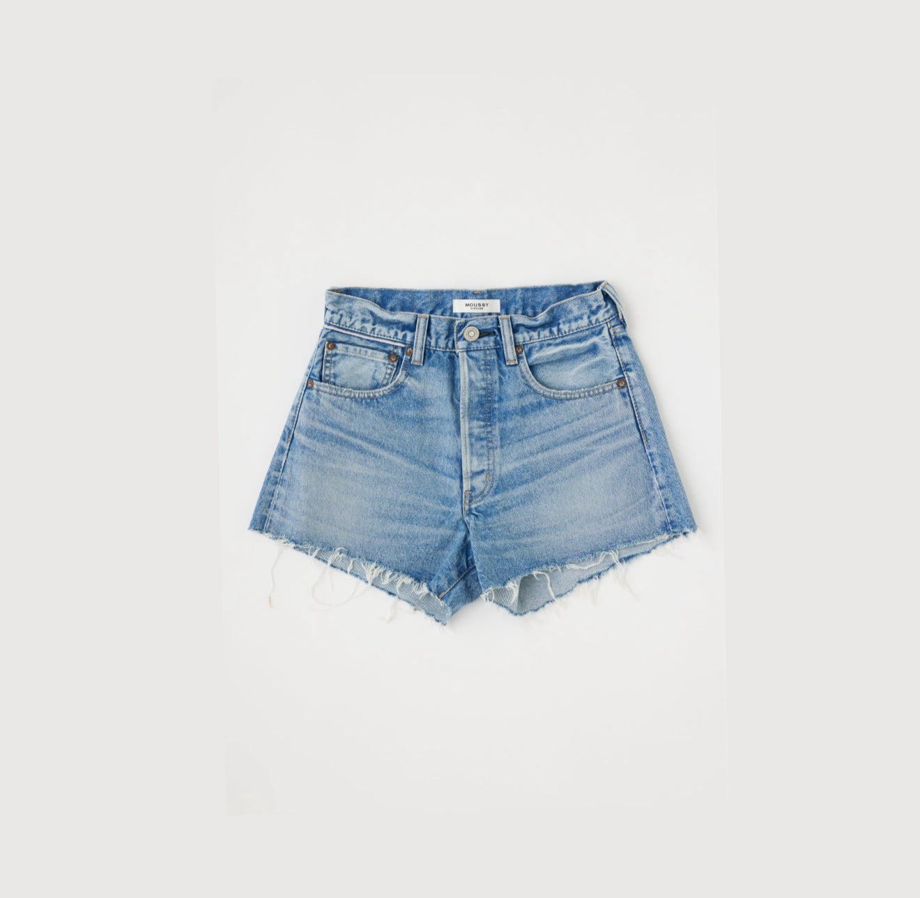 Moussy Vintage Troppard Shorts - Light Blue