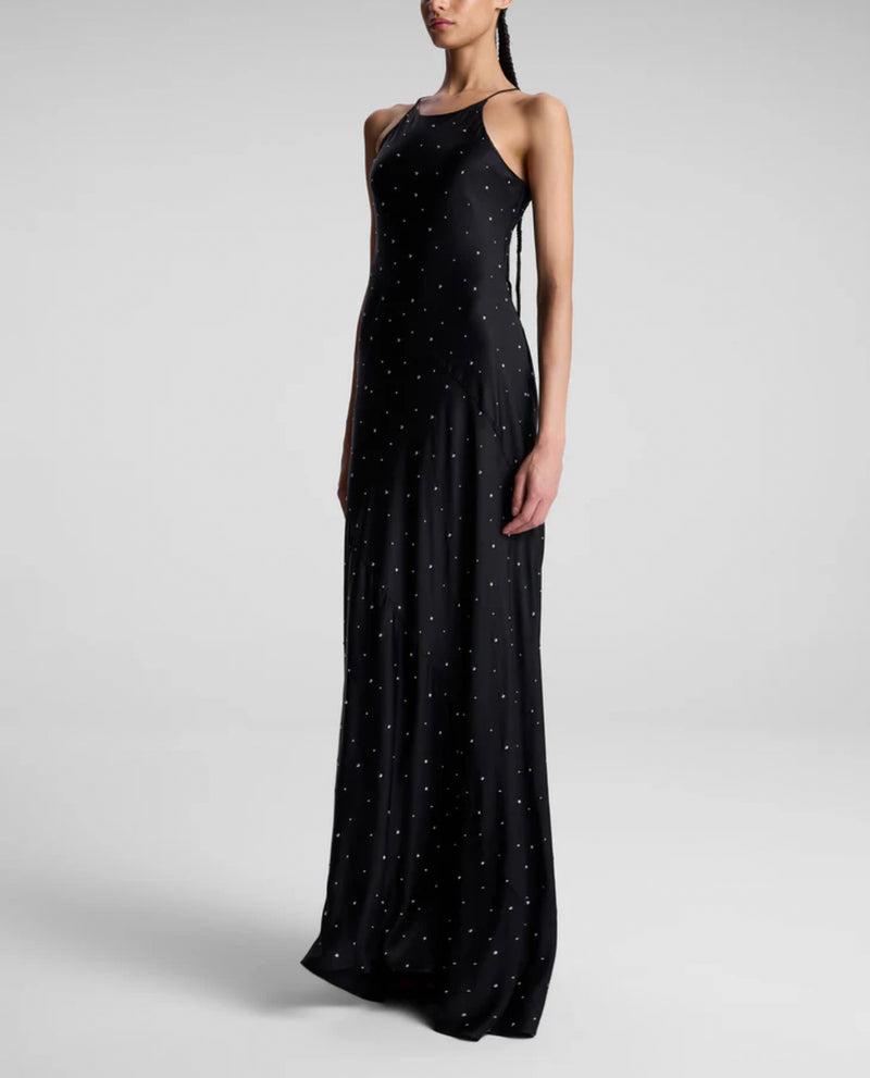 A.L.C. Sybil Embellished Maxi Dress - Black