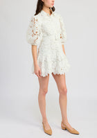 En Saison Ottis Mini Dress - Ivory