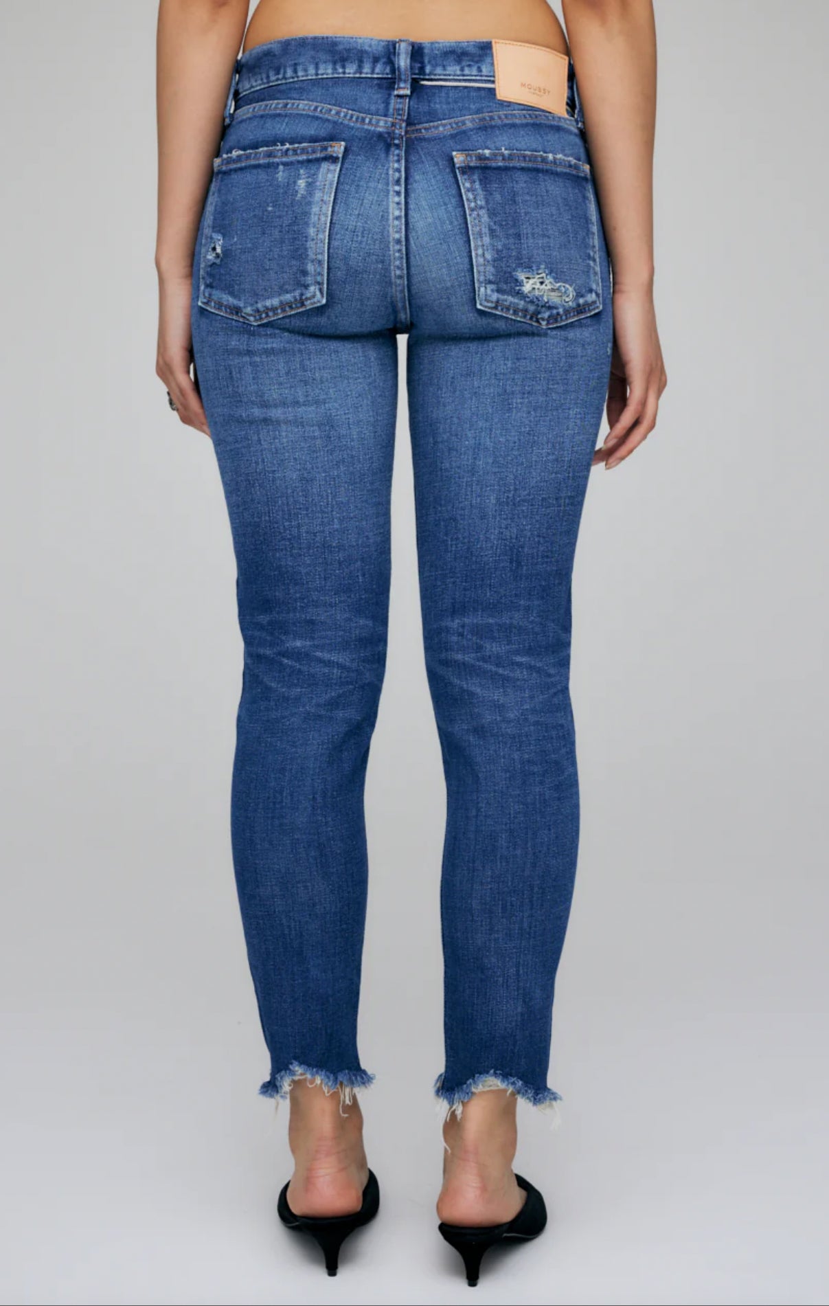 Moussy Vintage Daleville Skinny Jeans - Blue