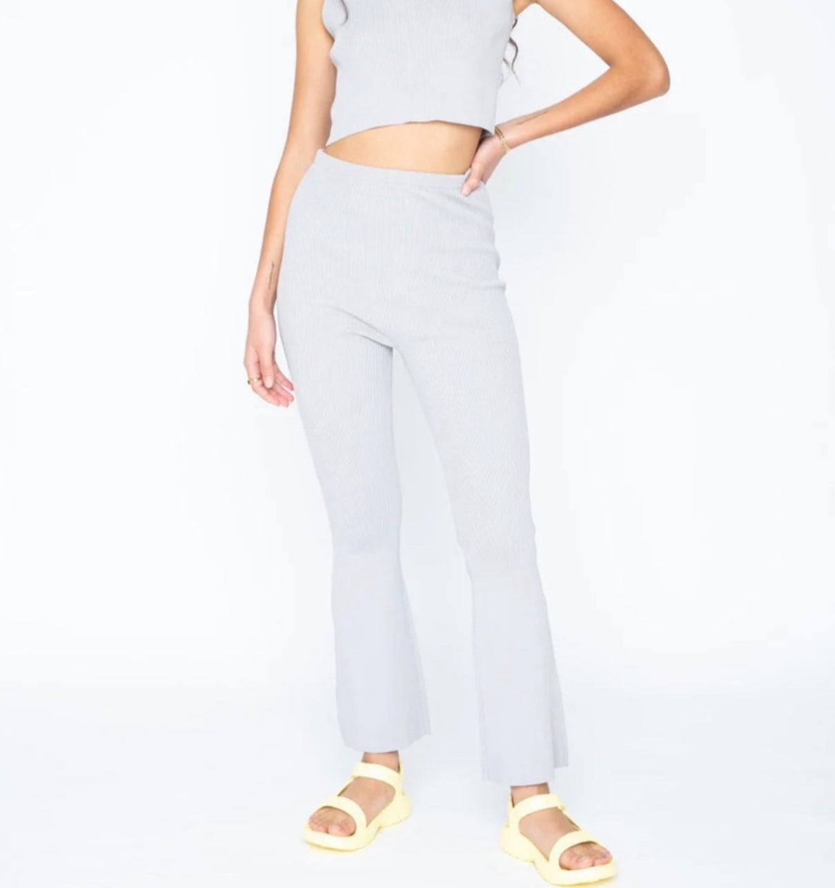 Callahan Knitwear Rhinna Pant - Perfectly Pale