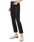 Paige Cindy Jeans - Black Fog Luxe Coating