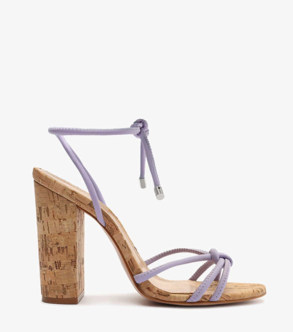 Schutz Suzy Heels - Smoky Grape