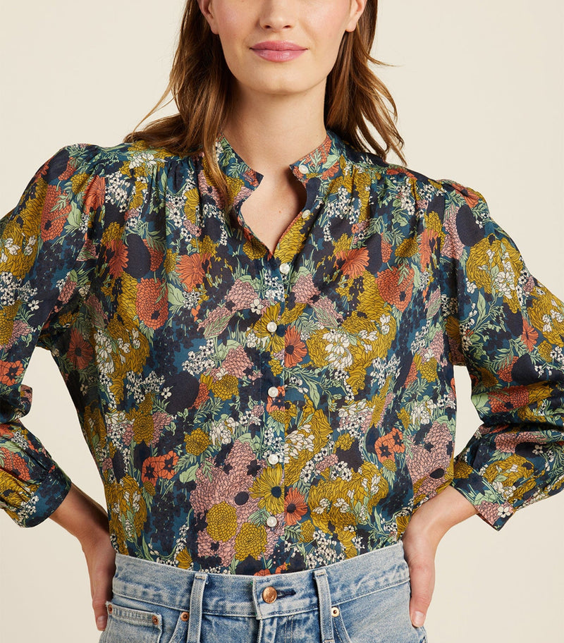 Trovata Clara Blouse - Deep Bramble