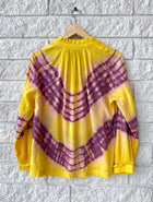 Raquel Allegra Victorian Ruffle Blouse - Acid Light