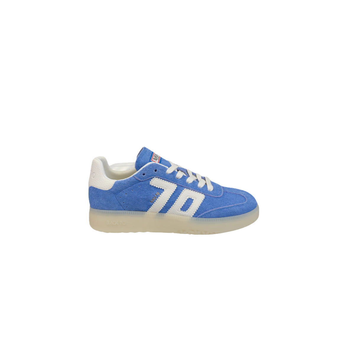 Back 70 Boston Blue Suede Sneaker