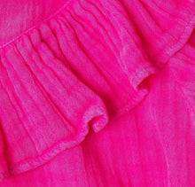 LoveShackFancy Elania Top - Flirty Fuchsia