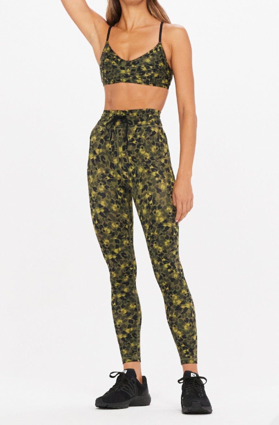 The Upside Lili Midi Pant - Moss