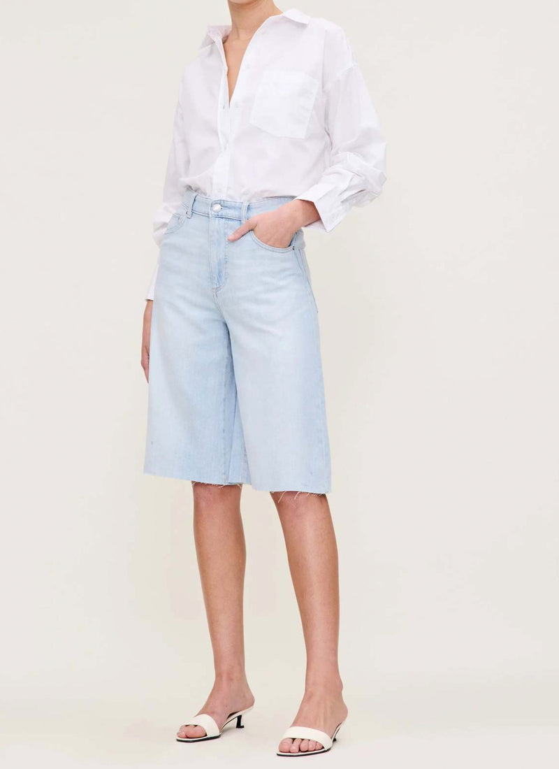 DL1961 Lucila Jean Short Ultra High Rise 13.75" Shorts - Poolside