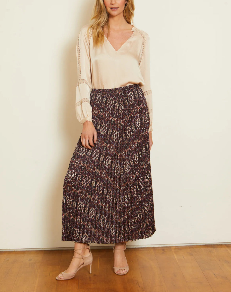 Caballero Lucille Skirt - Rusted Deco