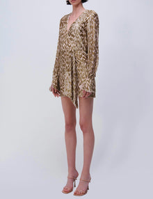 Jonathan Simkhai Camryn Dress - Gold