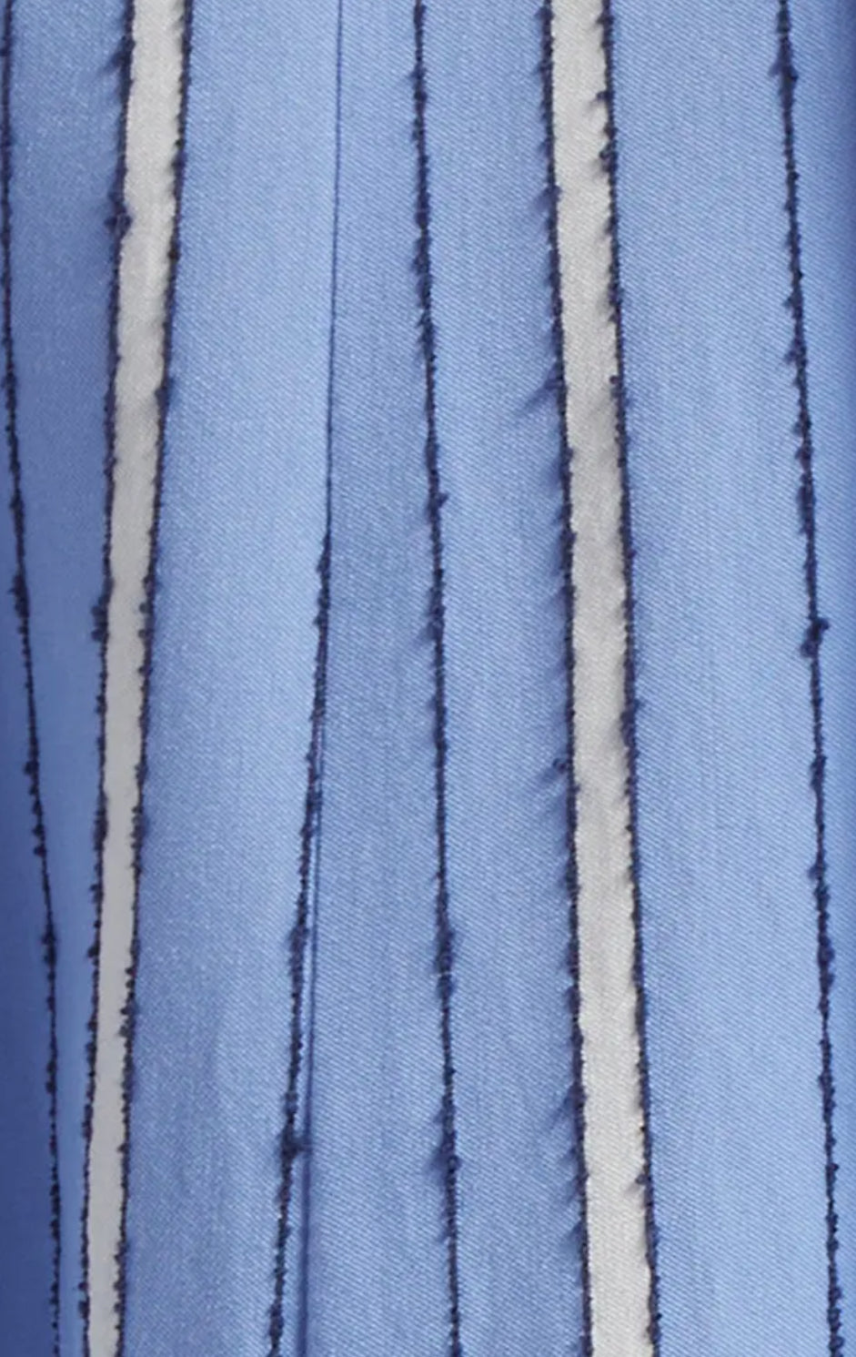 Cinq à Sept Hailey Directional Stripe Dress - Blue Hydrangea