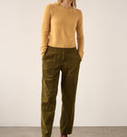 White + Warren Cashmere Puff-Sleeve Sweater - Sundial