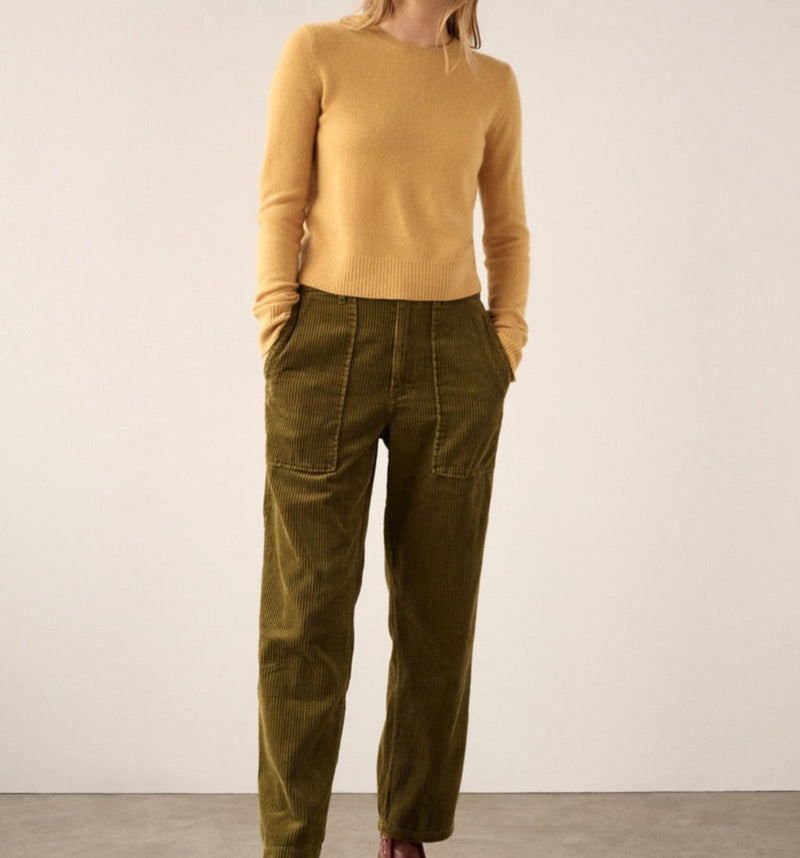 White + Warren Cashmere Puff-Sleeve Sweater - Sundial