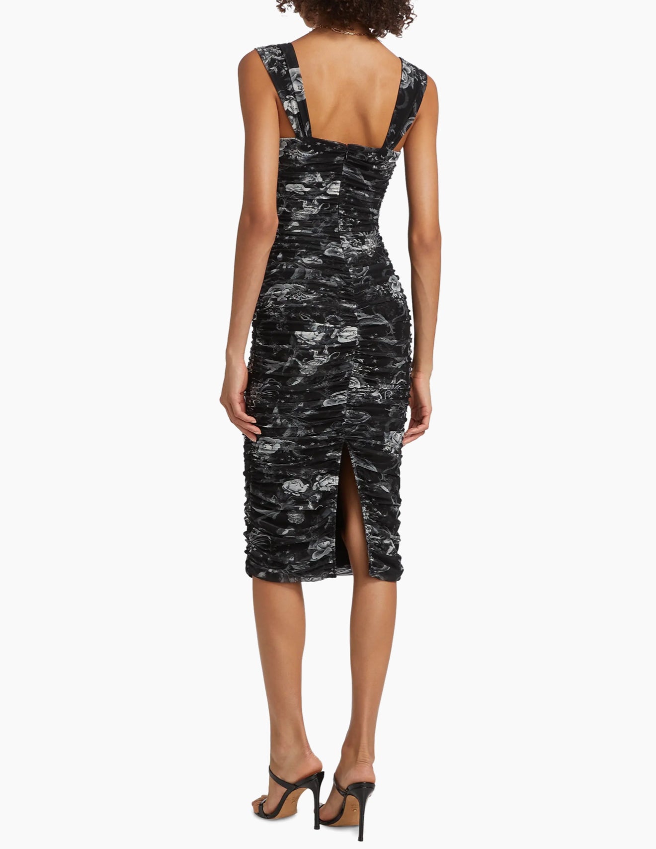 L’Agence Winslow Dress - Black Multi Zodiac