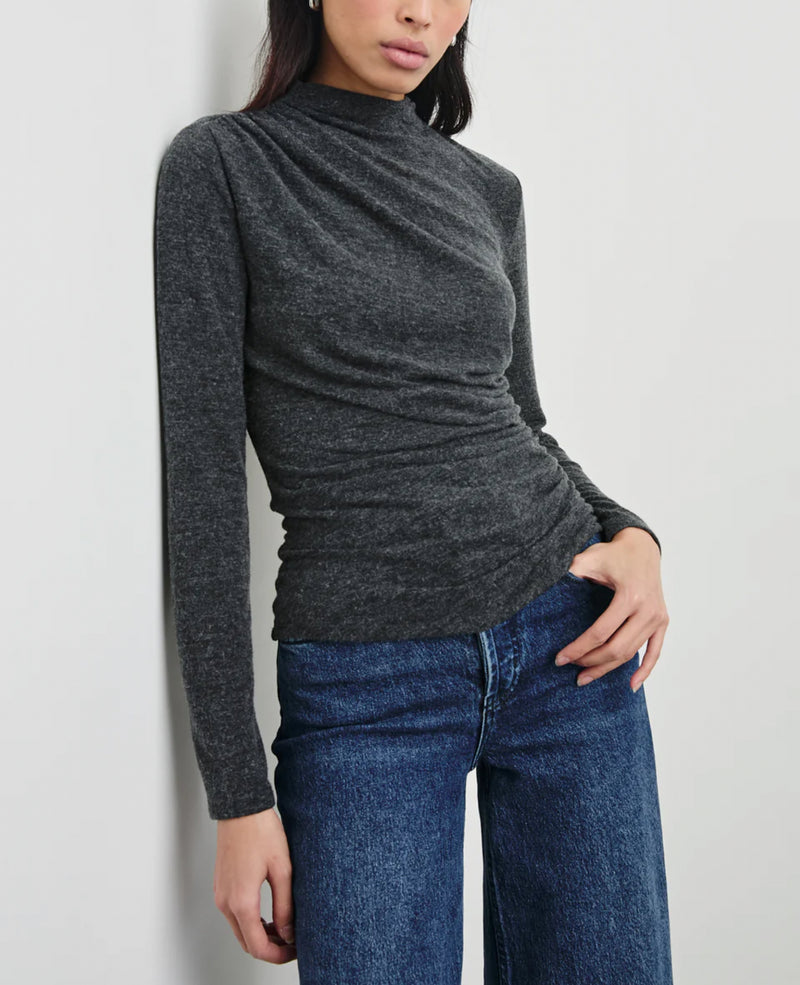 Rails Joelle Top - Charcoal