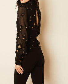 Caballero Joella Starry Night Jacquard Top