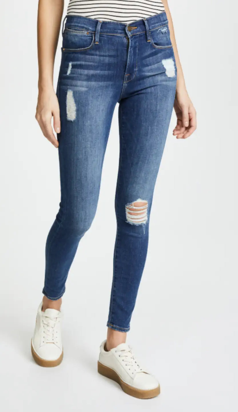 Frame Le High Skinny - Hilltop