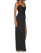 RUMER Allegra Gown - Black