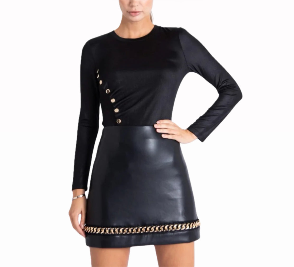 Karina Grimaldi Medea Skirt - Black