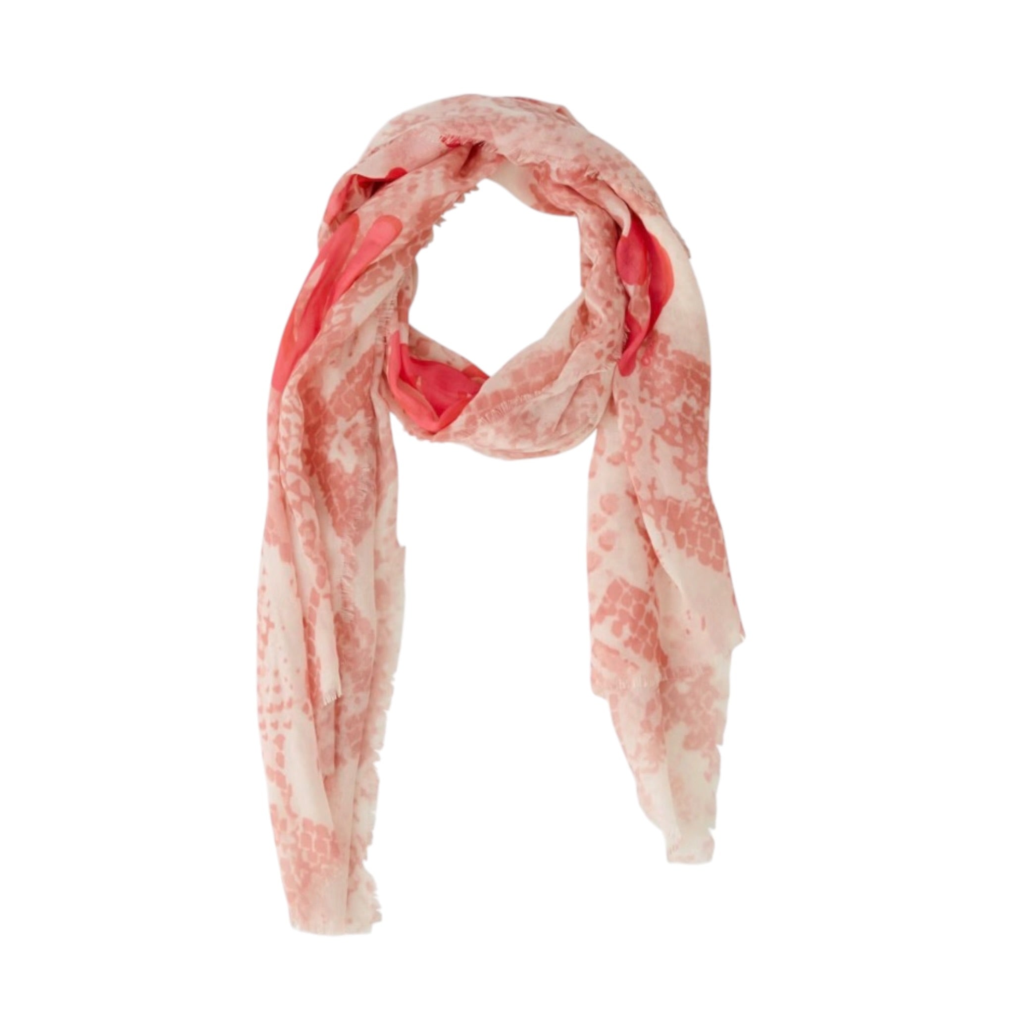 Oui Rose Scarf - Red