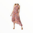 MISA Lydia Dress - Sunset Blooms