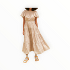 The Great. The Creek Dress - Cream Mini Wildflower