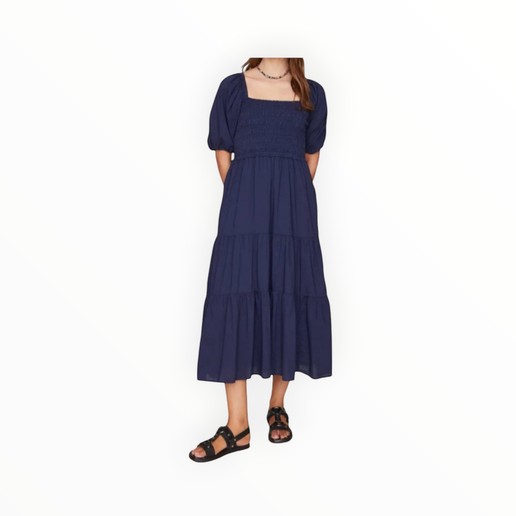 Xirena Chiara Dress - Navy