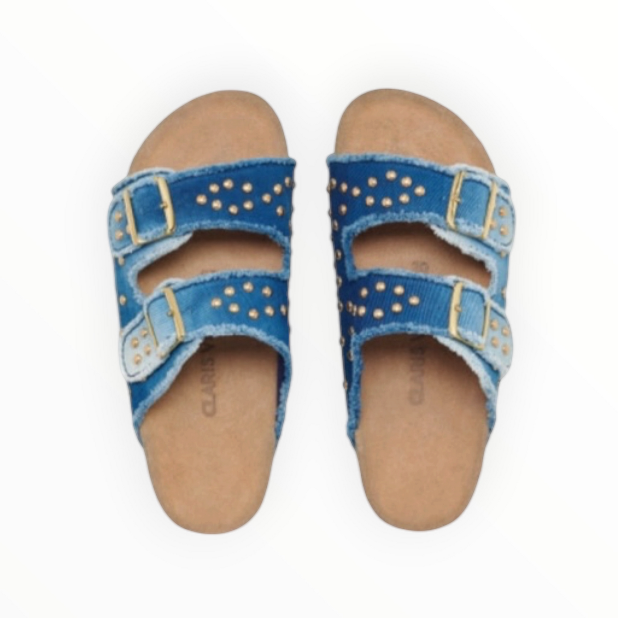 Claris Virot Odette Sandals - Indigo Denim