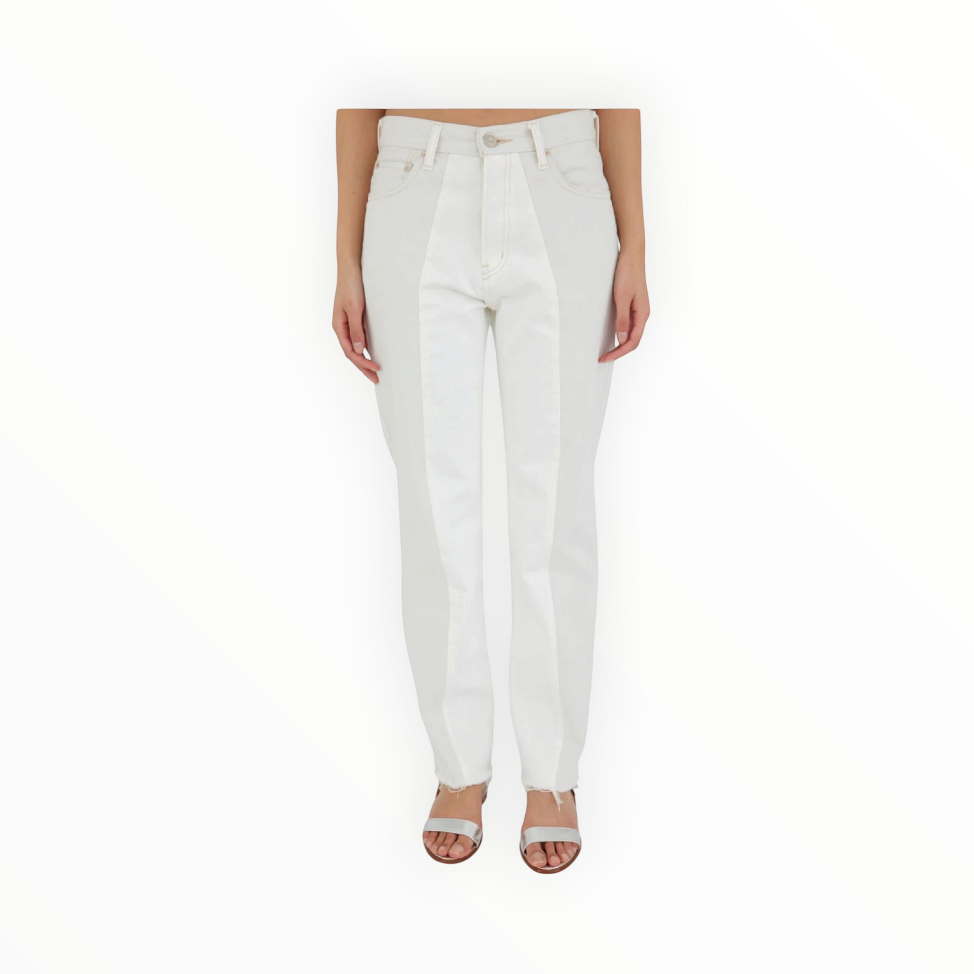 Moussy Vintage Raintrec Straight - 010 White