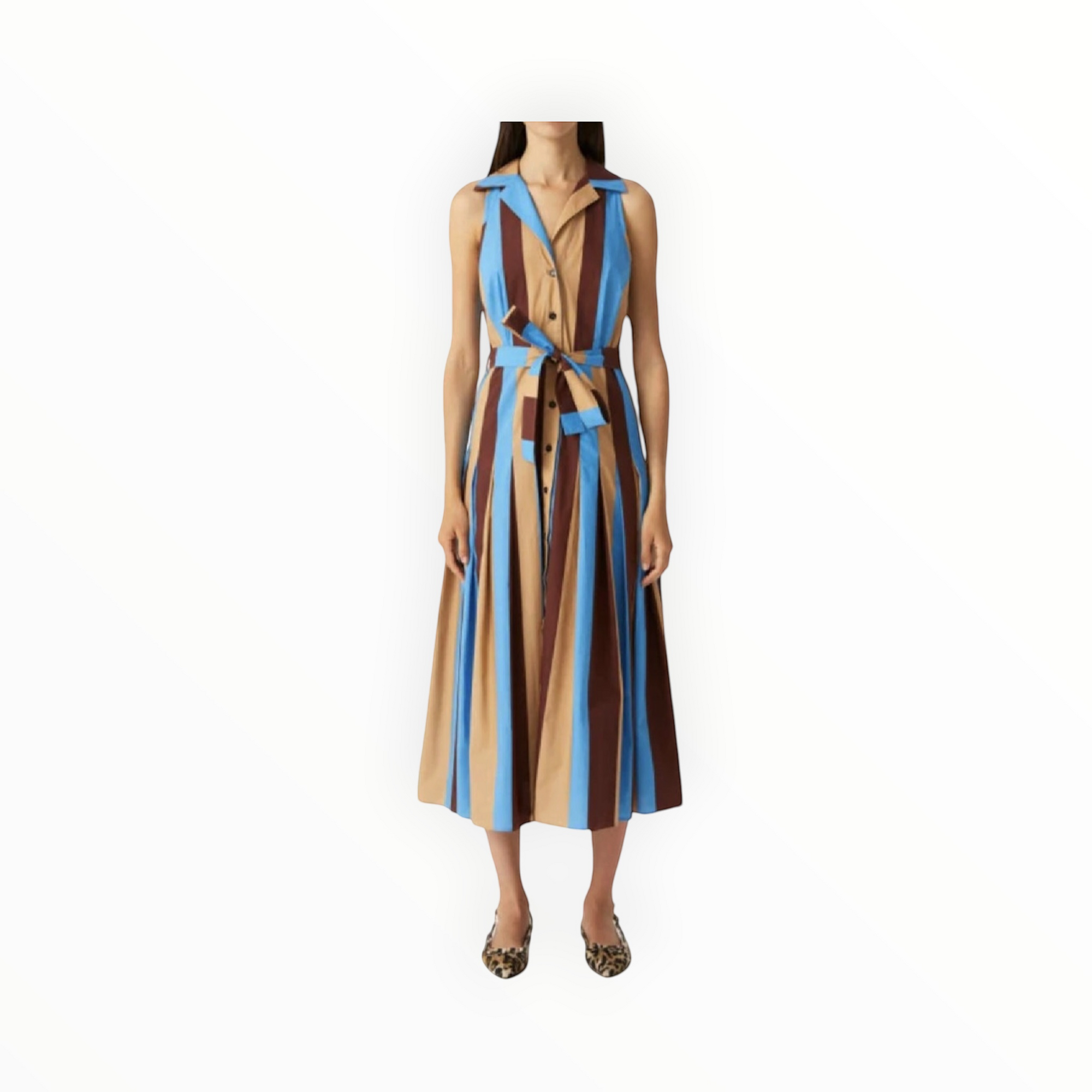 Beatrice .b Striped Chemistier Dress