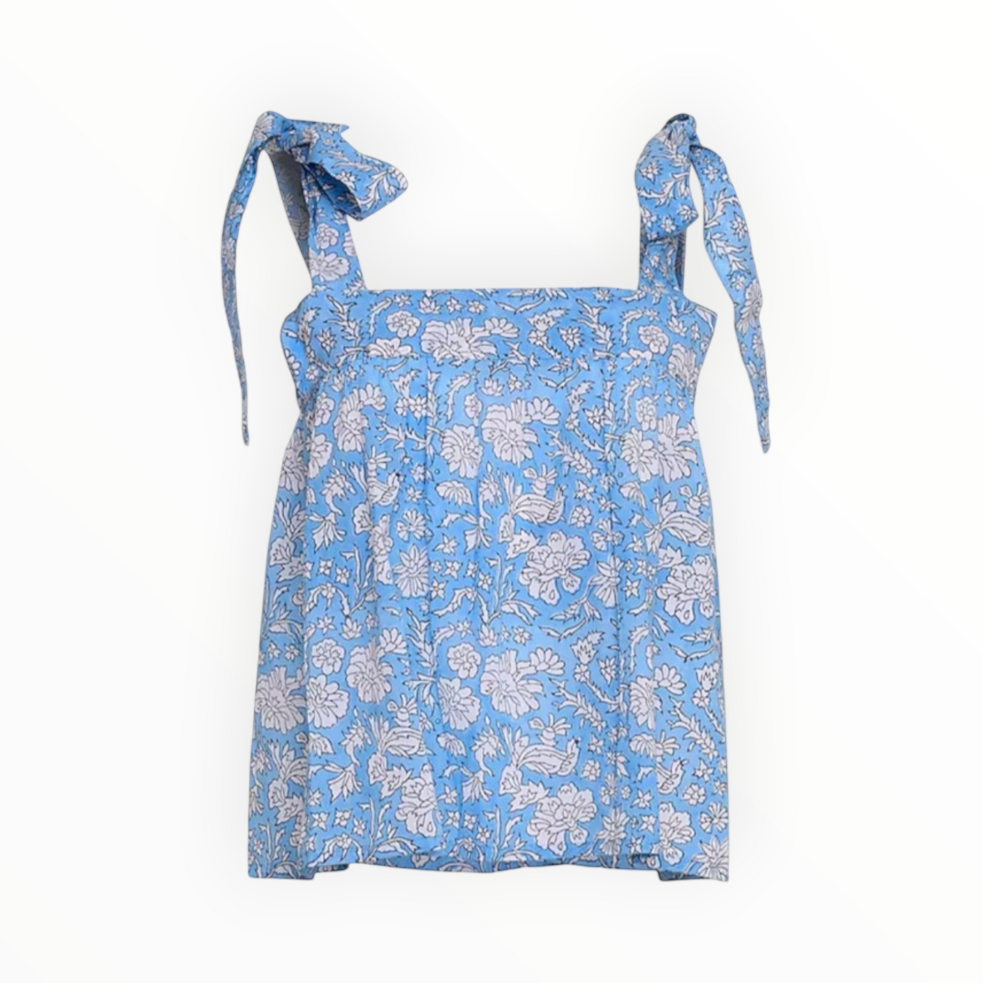 SZ Blockprints Emma Tank - Blue