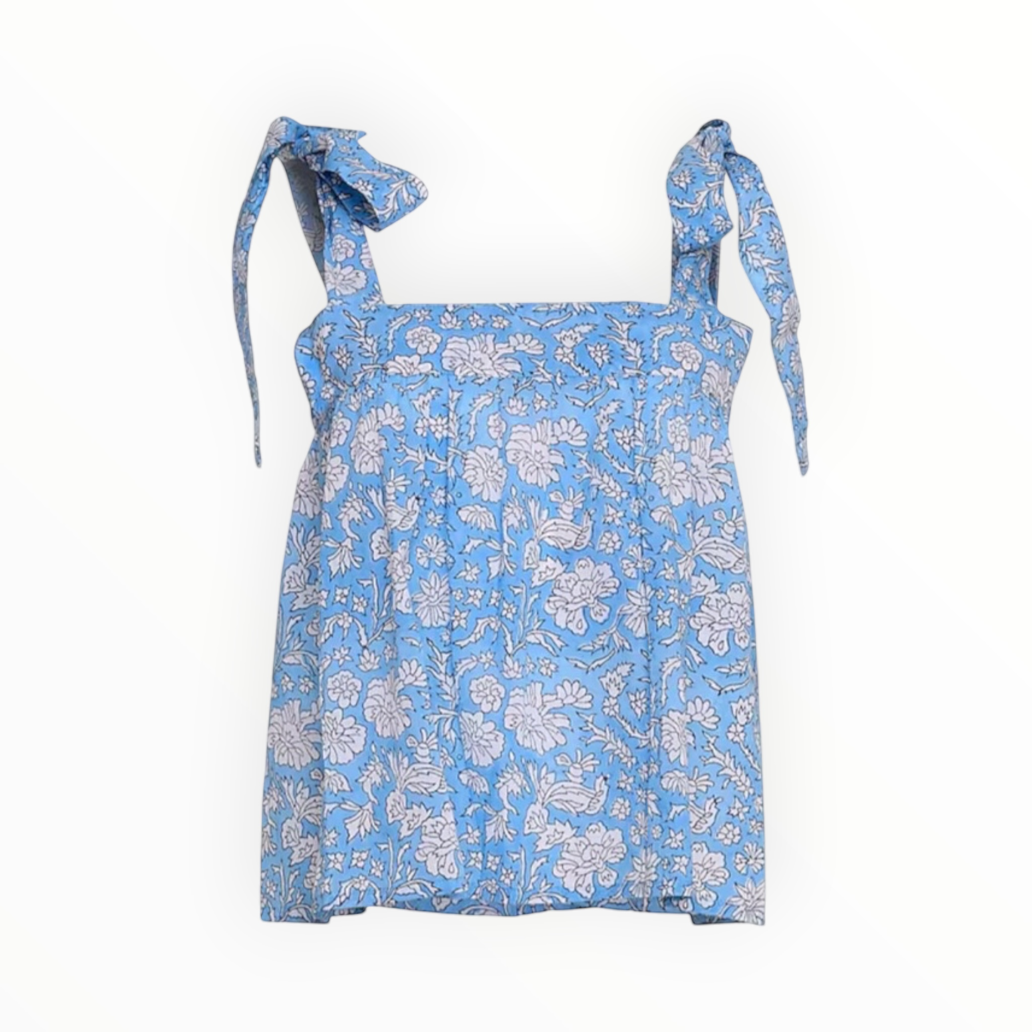 SZ Blockprints Emma Tank - Blue