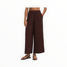 Z Supply Scout Linen Pant - Chocolate Cherry