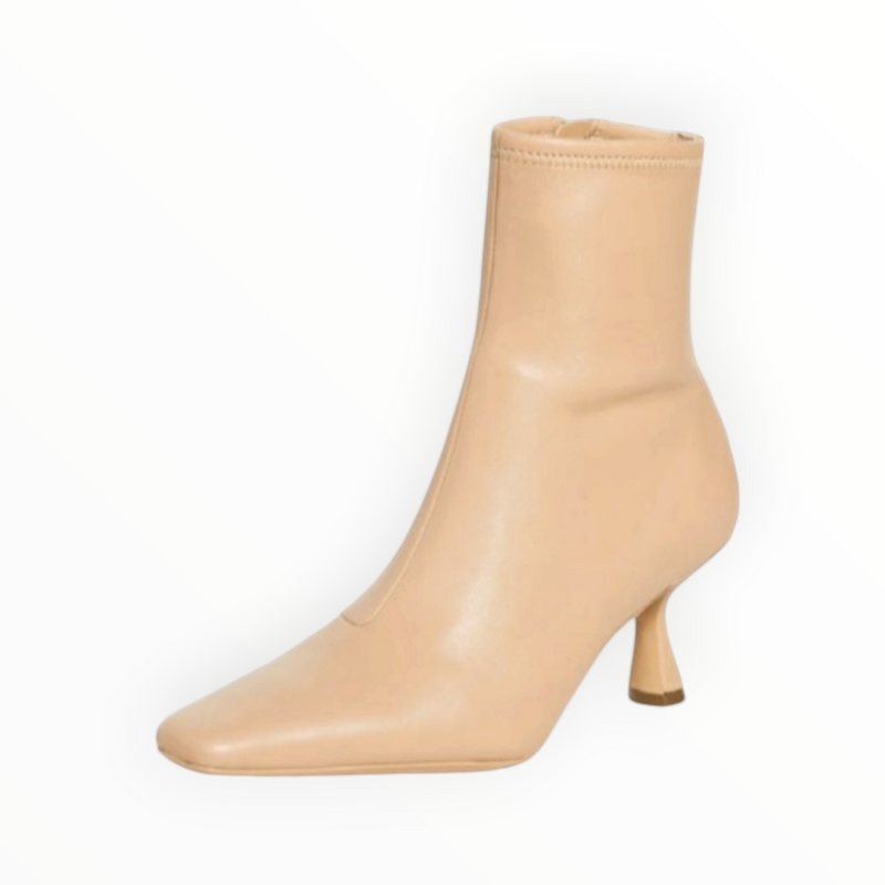 Loeffler Randall Thandy Curved Boot - Bisque