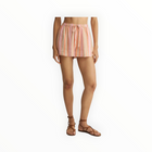 Z Supply The Perfect Linen Striped Short  - Tiger Lily