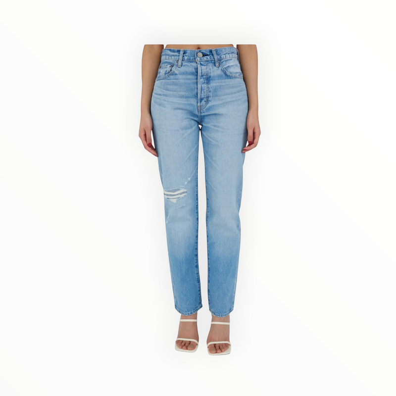 Moussy Vintage Cliffdale Straight- 111 Light Blue